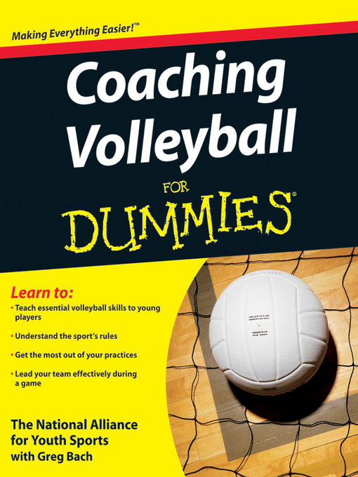 Title details for Coaching Volleyball For Dummies® by The National Alliance For Youth Sports - Available